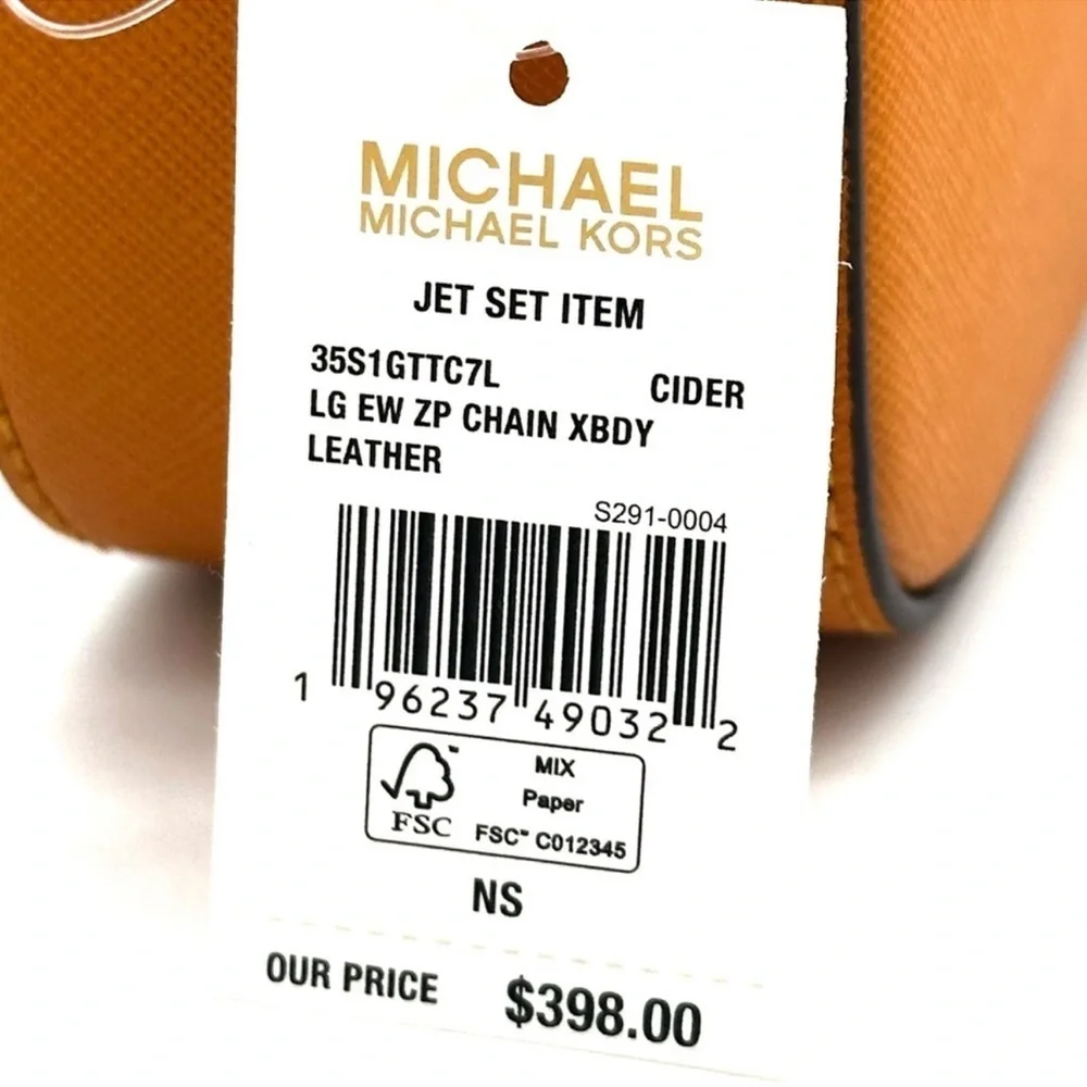 Michael Kors Large EW Crossbody Bag Cider